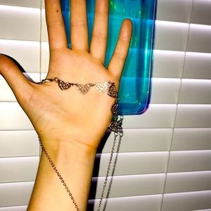 Rose Gold Heart Shaped Necklace